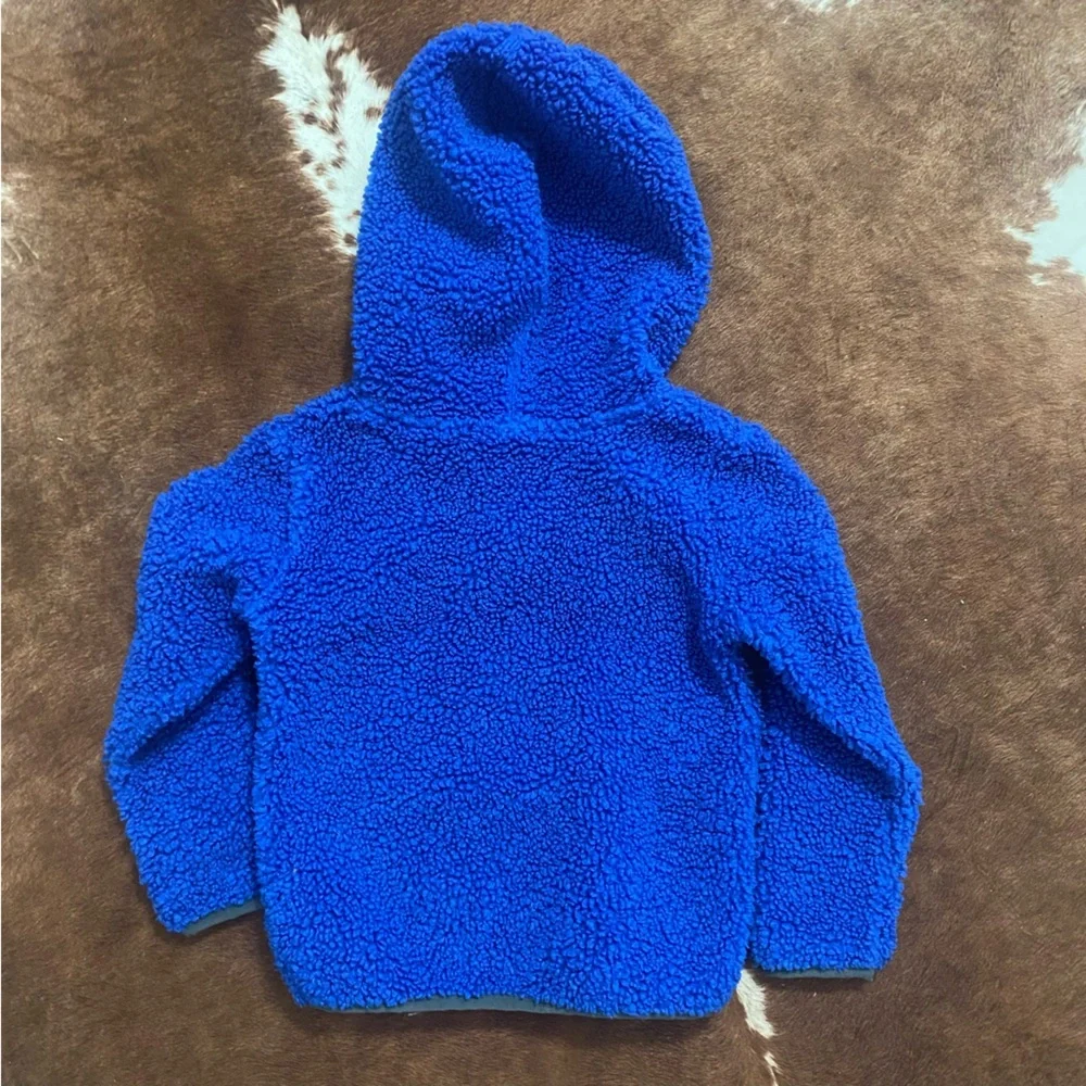 Under Armour Kids Royal Blue Sherpa Hoodie 4T - Picture 4 of 4
